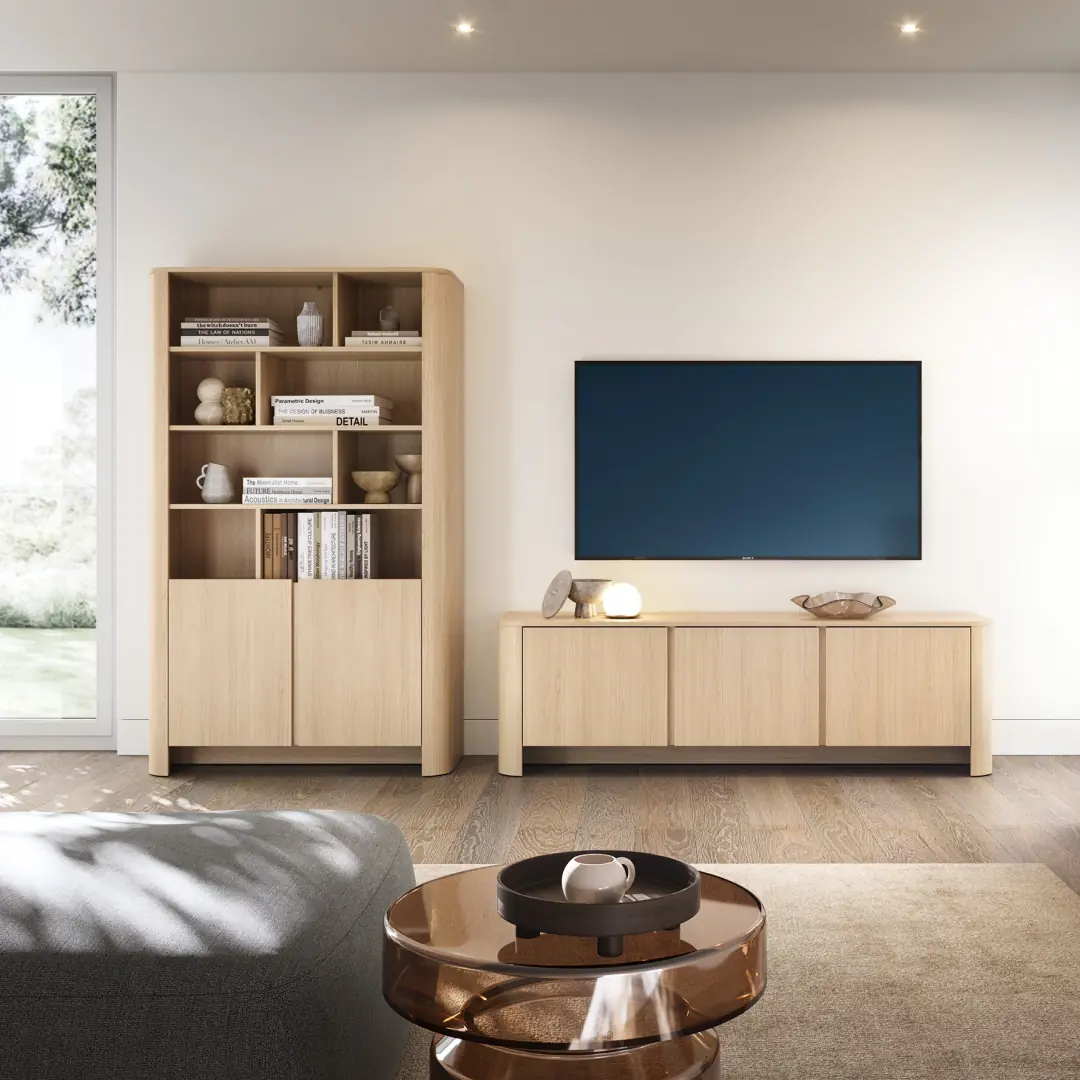 Bari Highboard Cabinet 103cm - Image 6