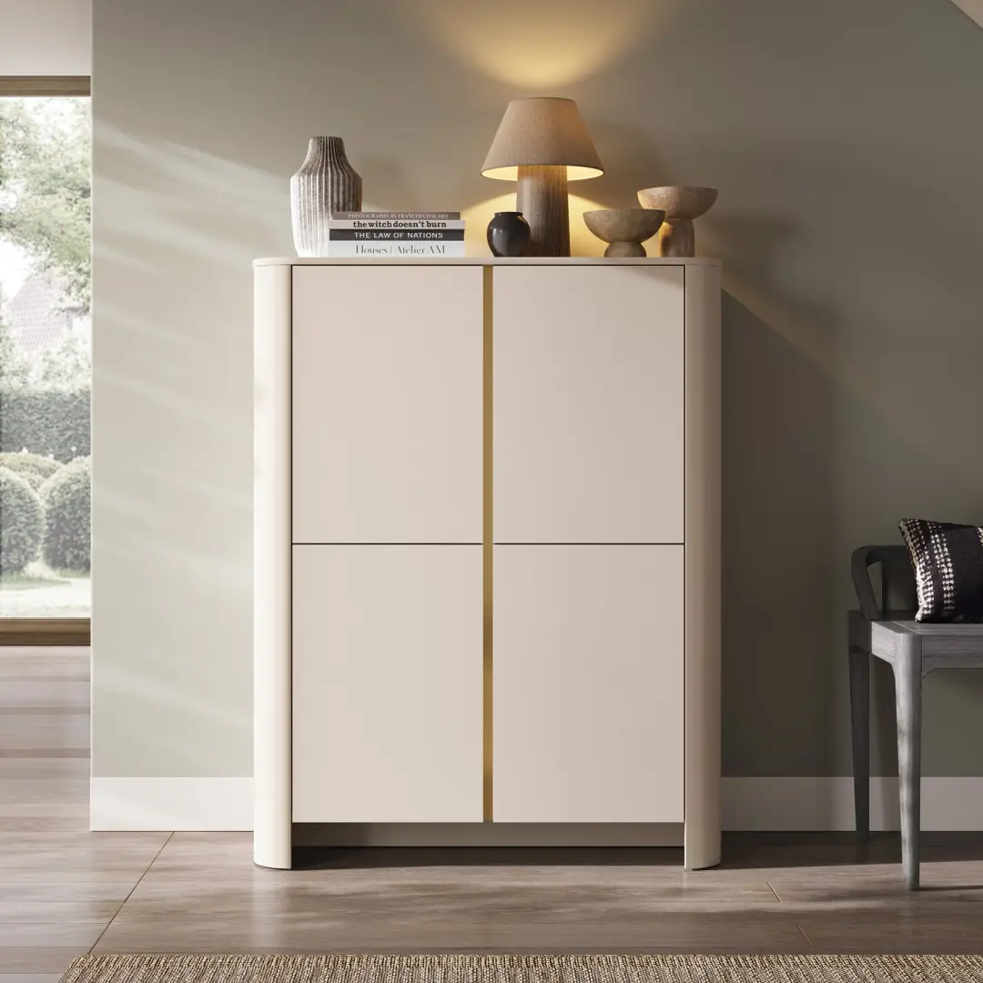 Bari Highboard Cabinet 103cm - Image 7
