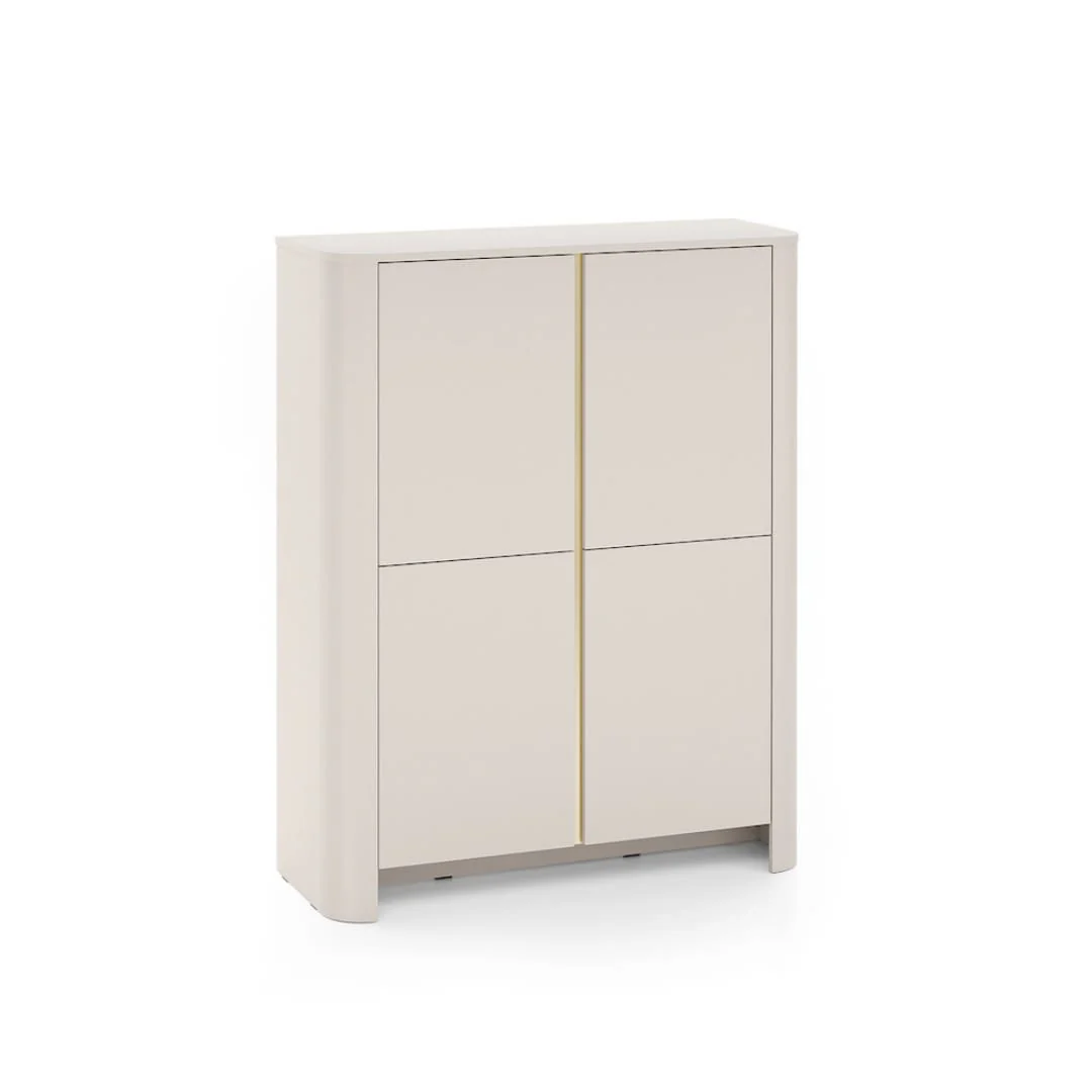 Bari Highboard Cabinet 103cm - Image 8