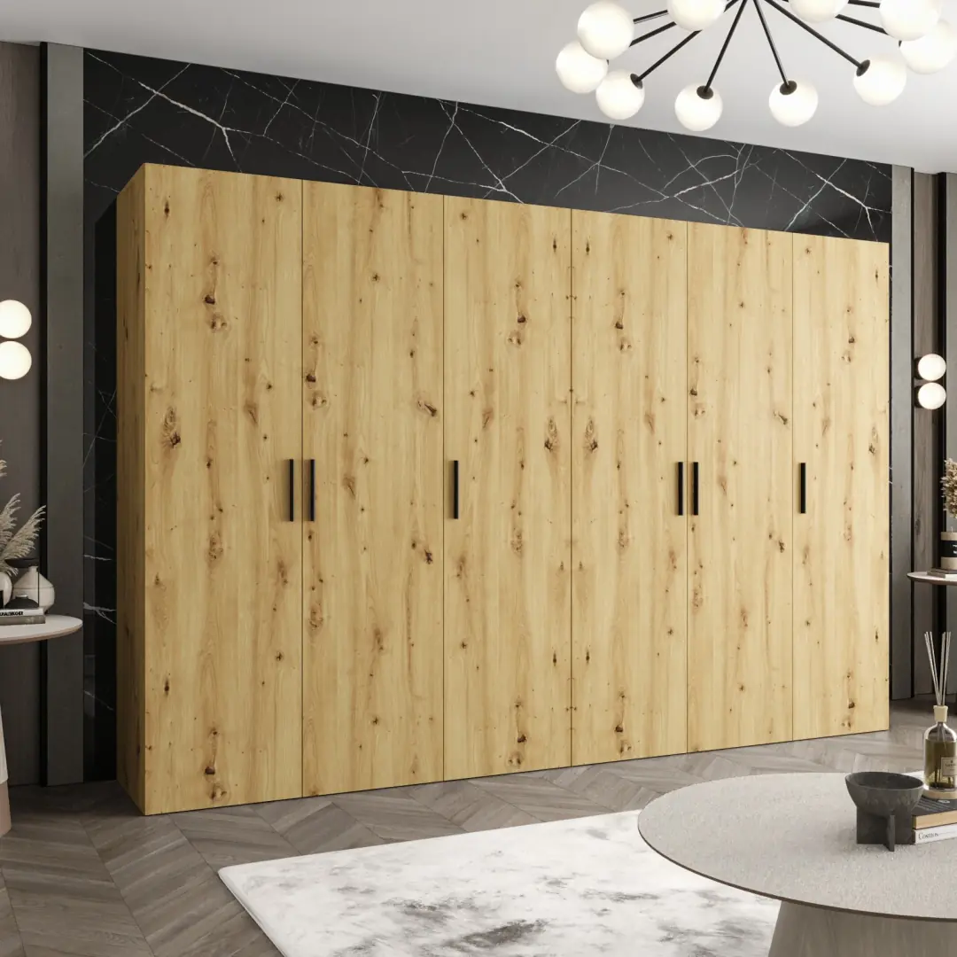 Bari I Hinged Door Wardrobe 300cm - Image 6