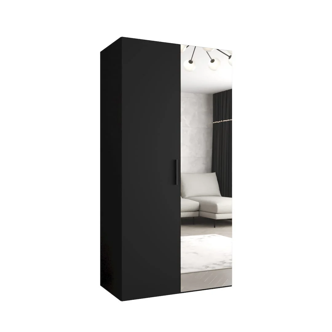 Bari II Hinged Door Wardrobe 100cm - Image 11