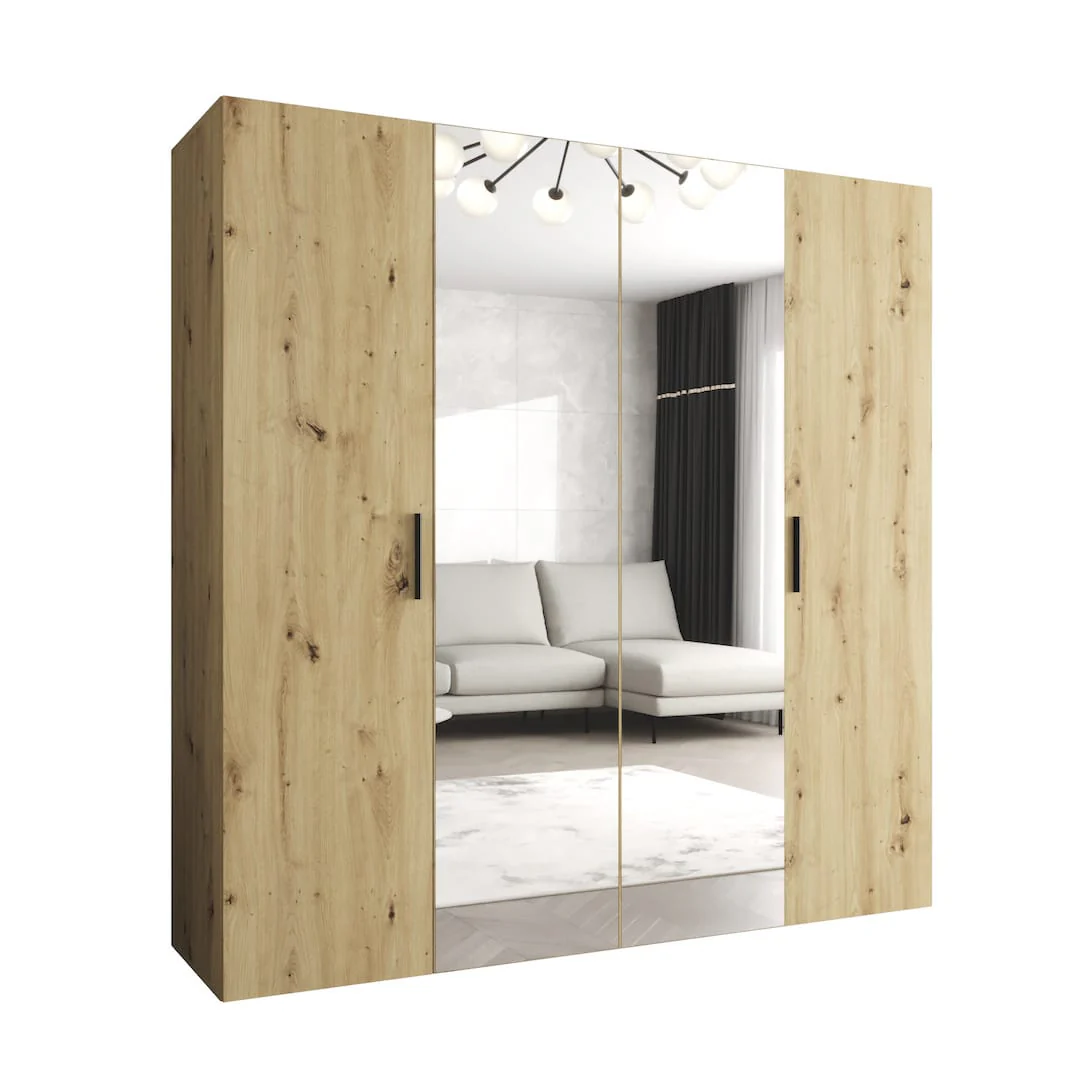 Bari II Hinged Door Wardrobe 200cm - Image 9