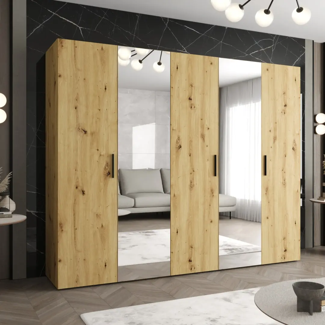 Bari II Hinged Door Wardrobe 250cm - Image 6