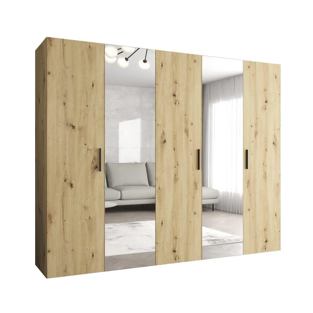 Bari II Hinged Door Wardrobe 250cm - Image 7