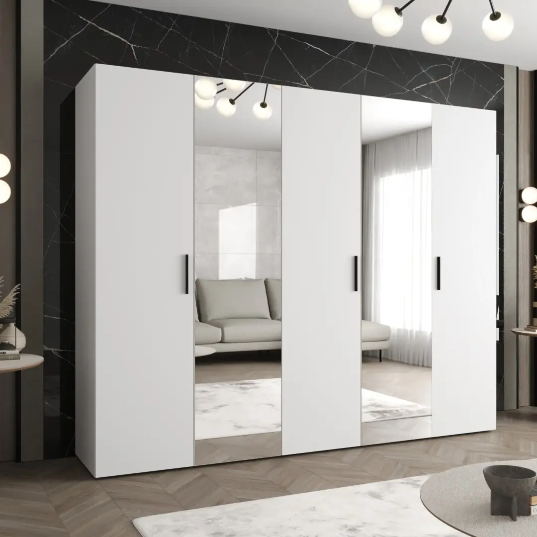 Bari II Hinged Door Wardrobe 250cm - Image 8