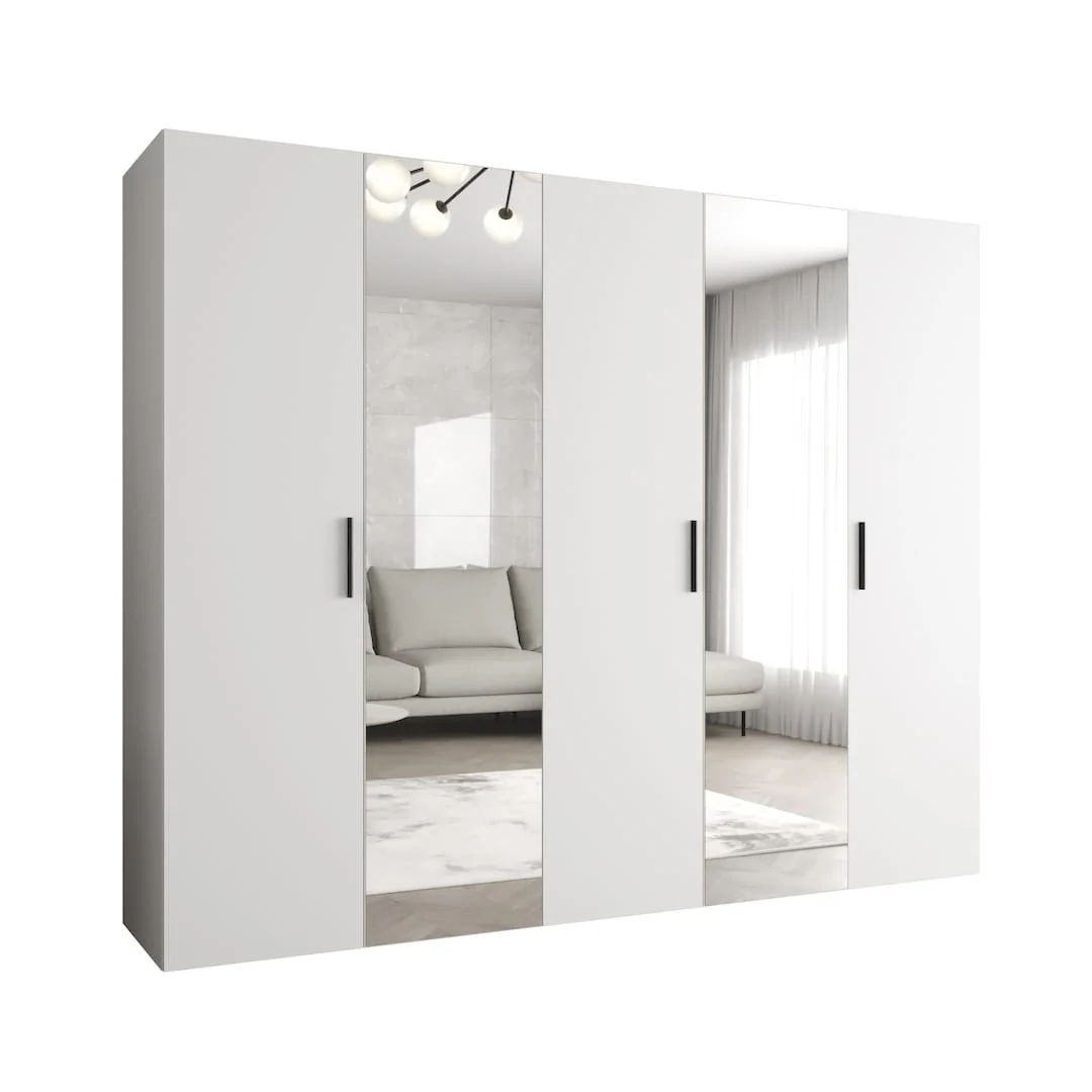 Bari II Hinged Door Wardrobe 250cm - Image 9