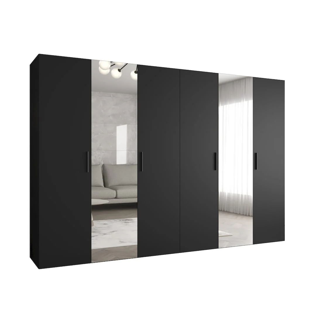 Bari II Hinged Door Wardrobe 300cm - Image 11