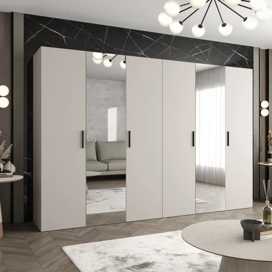 Bari II Hinged Door Wardrobe 300cm - Image 3