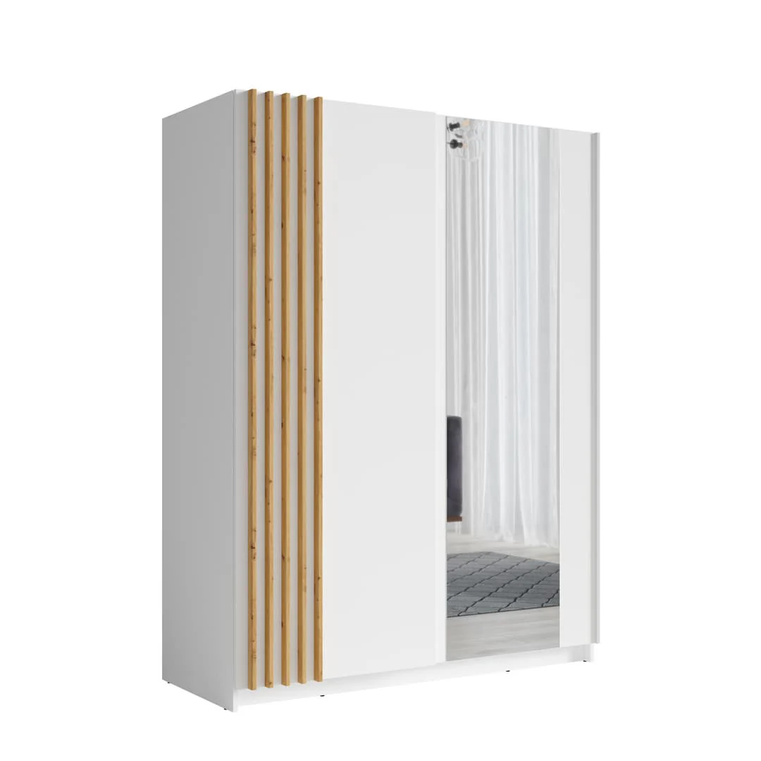 Baydero 10 Sliding Door Wardrobe 150cm - Image 2