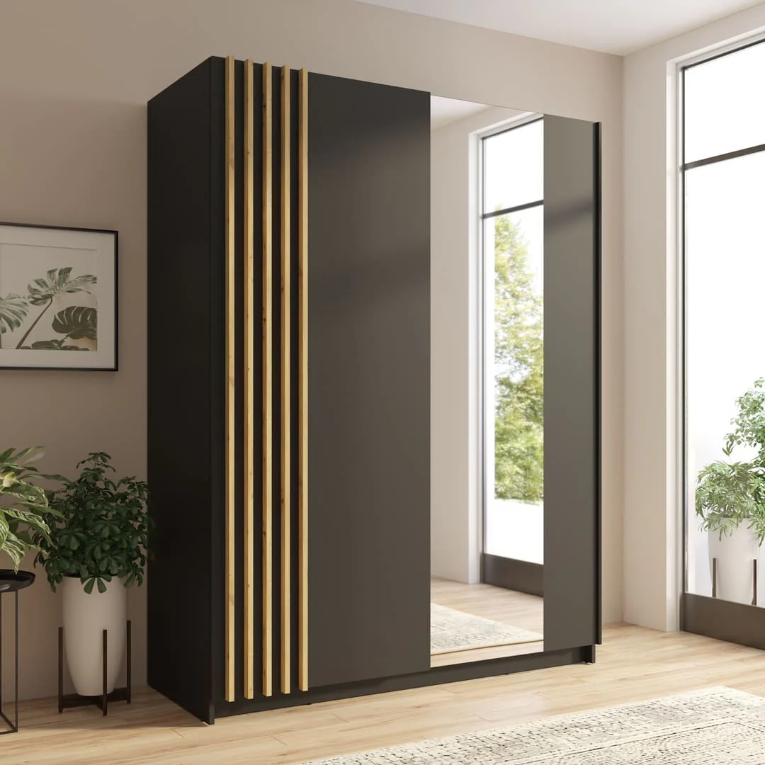 Baydero 10 Sliding Door Wardrobe 150cm - Image 5