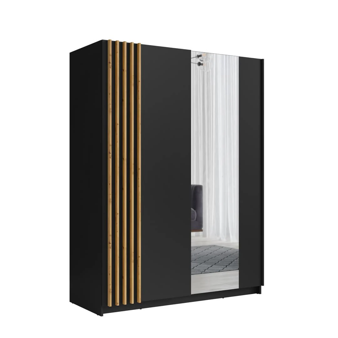 Baydero 10 Sliding Door Wardrobe 150cm - Image 6