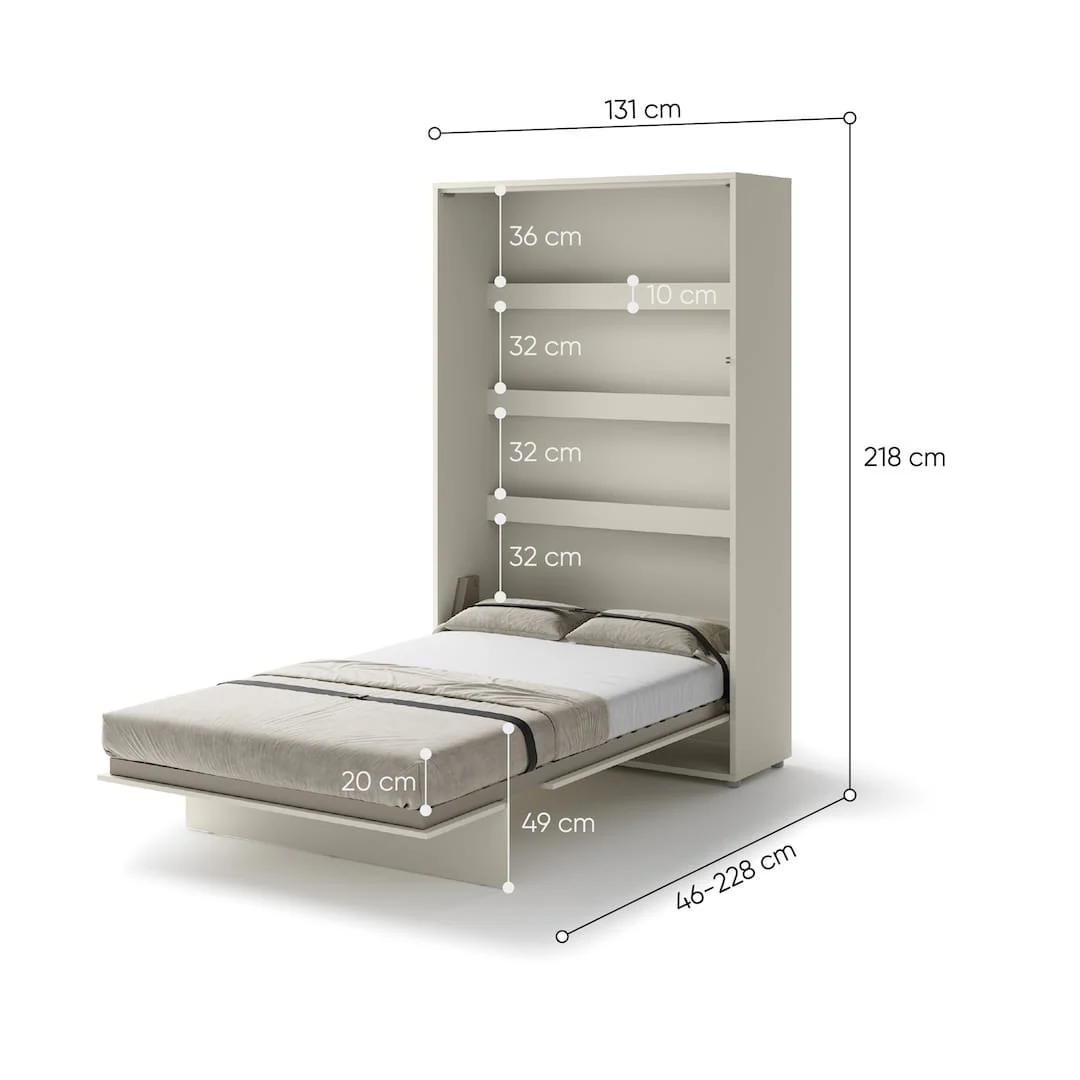 BC-02 Vertical Wall Bed Concept 120cm - Image 21