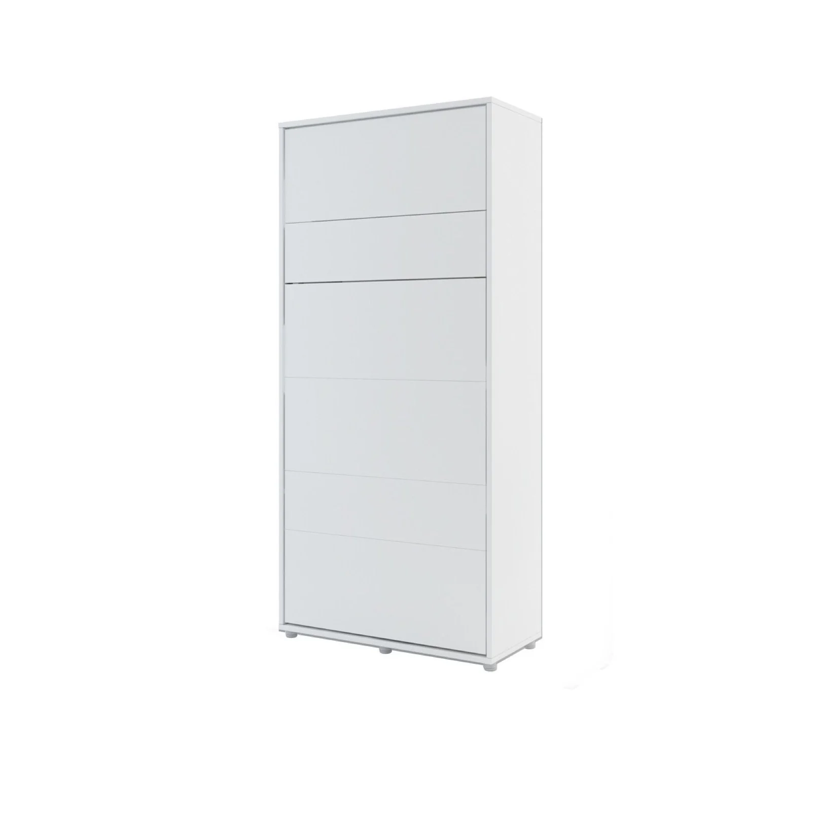 BC-03 Vertical Wall Bed Concept 90cm With Storage Cabinets and LED - Image 8