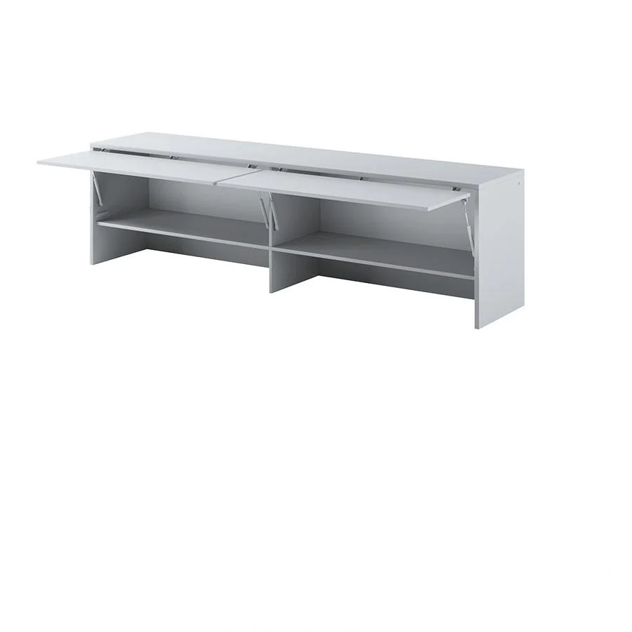 BC-04 Horizontal Wall Bed Concept 140cm With Storage Cabinet - Image 10