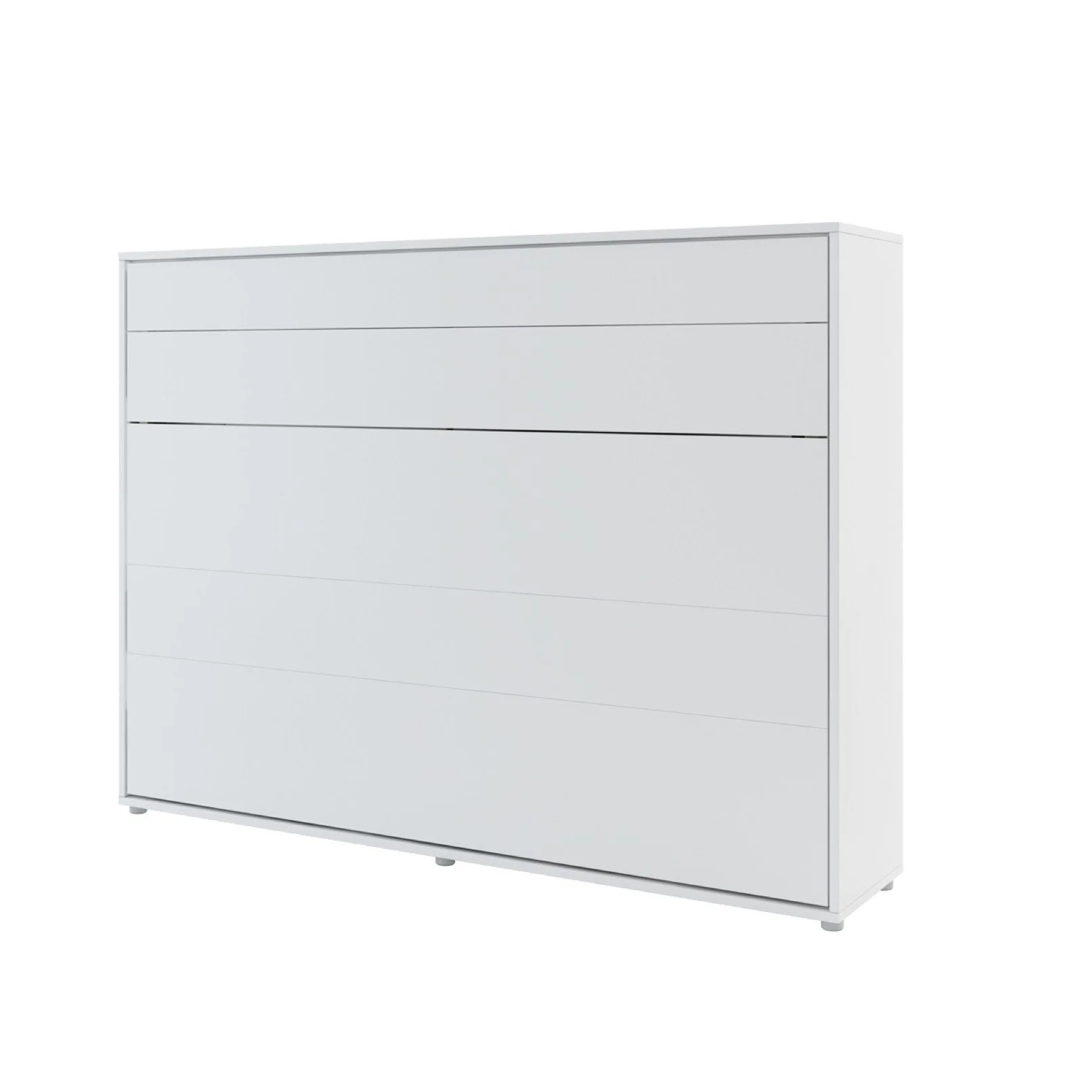 BC-04 Horizontal Wall Bed Concept 140cm With Storage Cabinet - Image 16