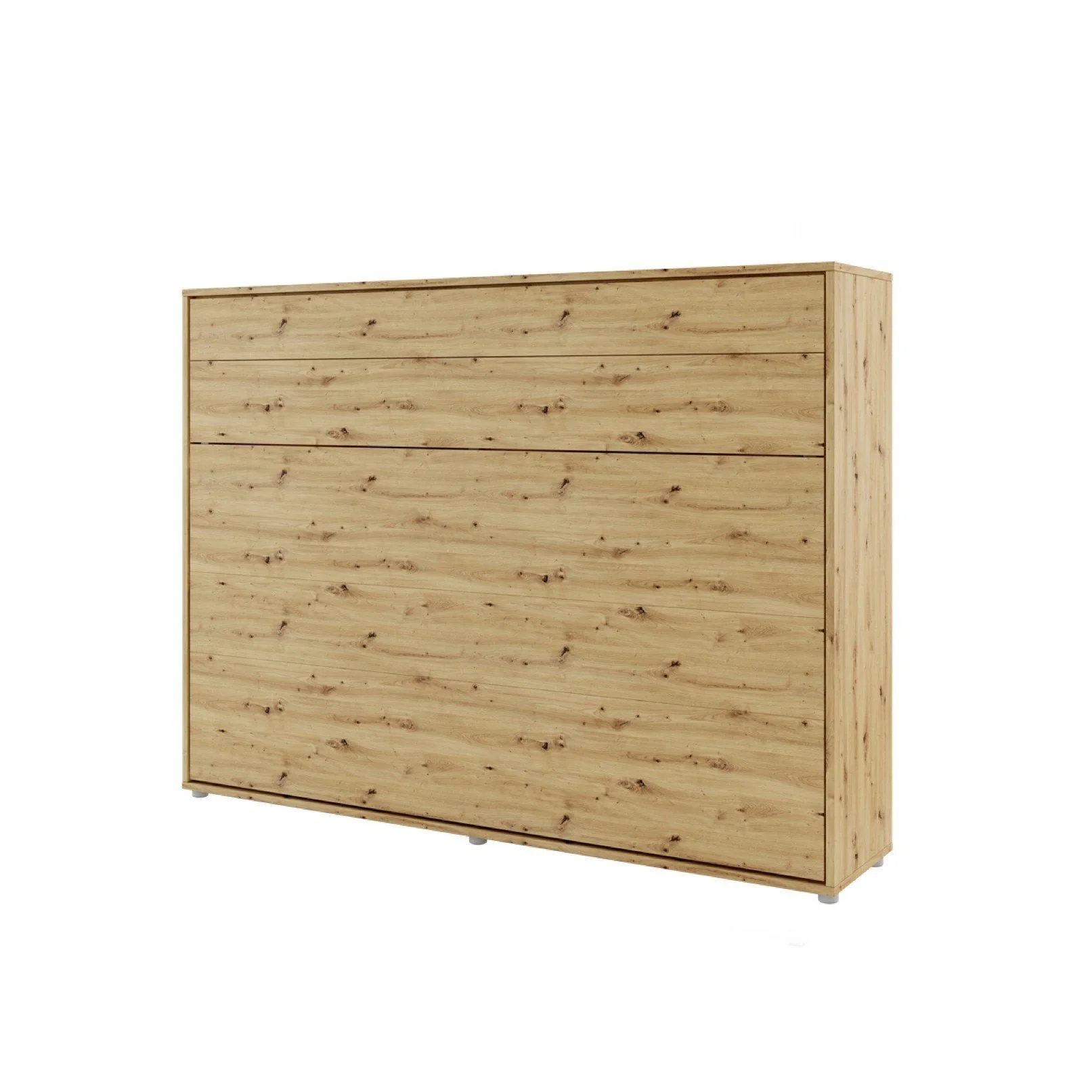 BC-04 Horizontal Wall Bed Concept 140cm With Storage Cabinet - Image 26