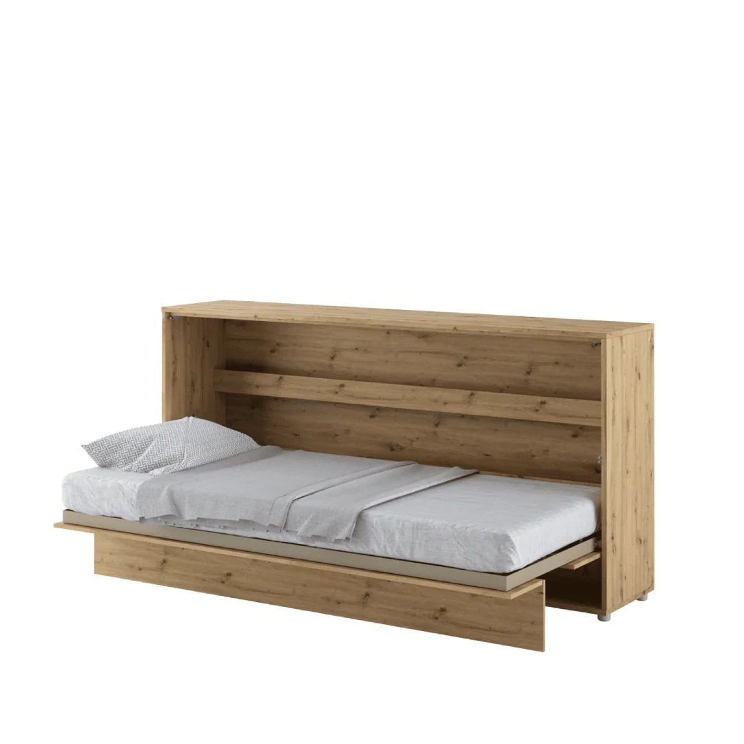 BC-06 Horizontal Wall Bed Concept 90cm With Storage Cabinet - Image 29