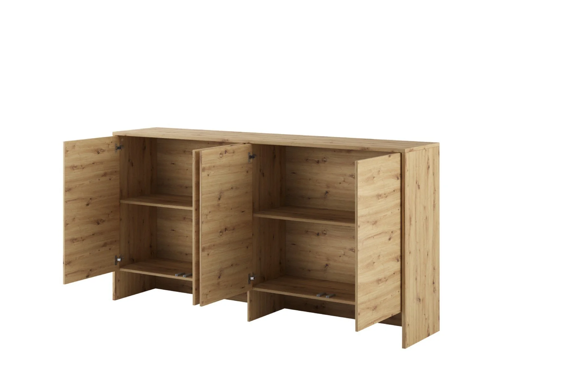 BC-06 Horizontal Wall Bed Concept 90cm With Storage Cabinet - Image 32