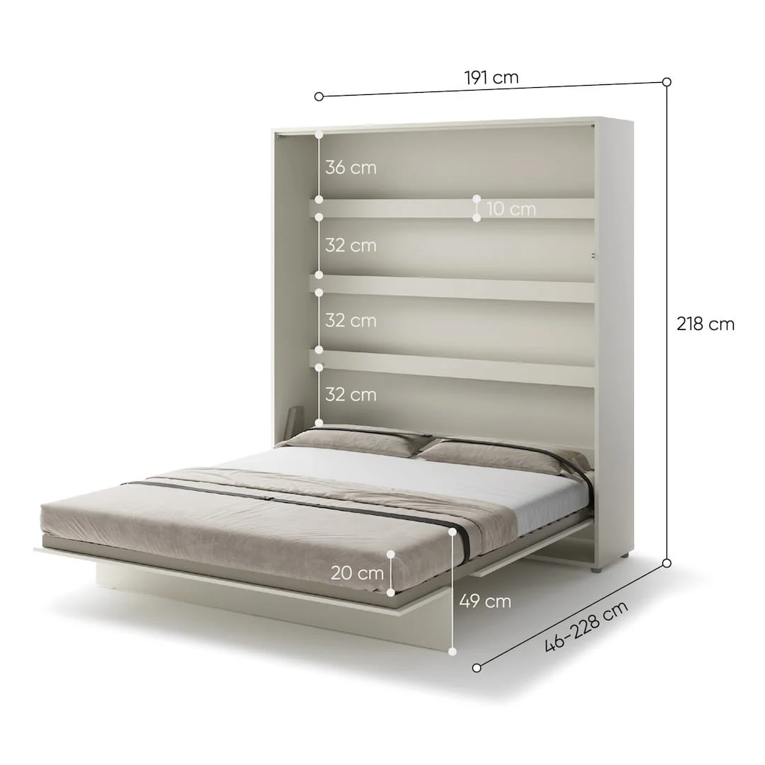BC-13 Vertical Wall Bed Concept 180cm - Image 20