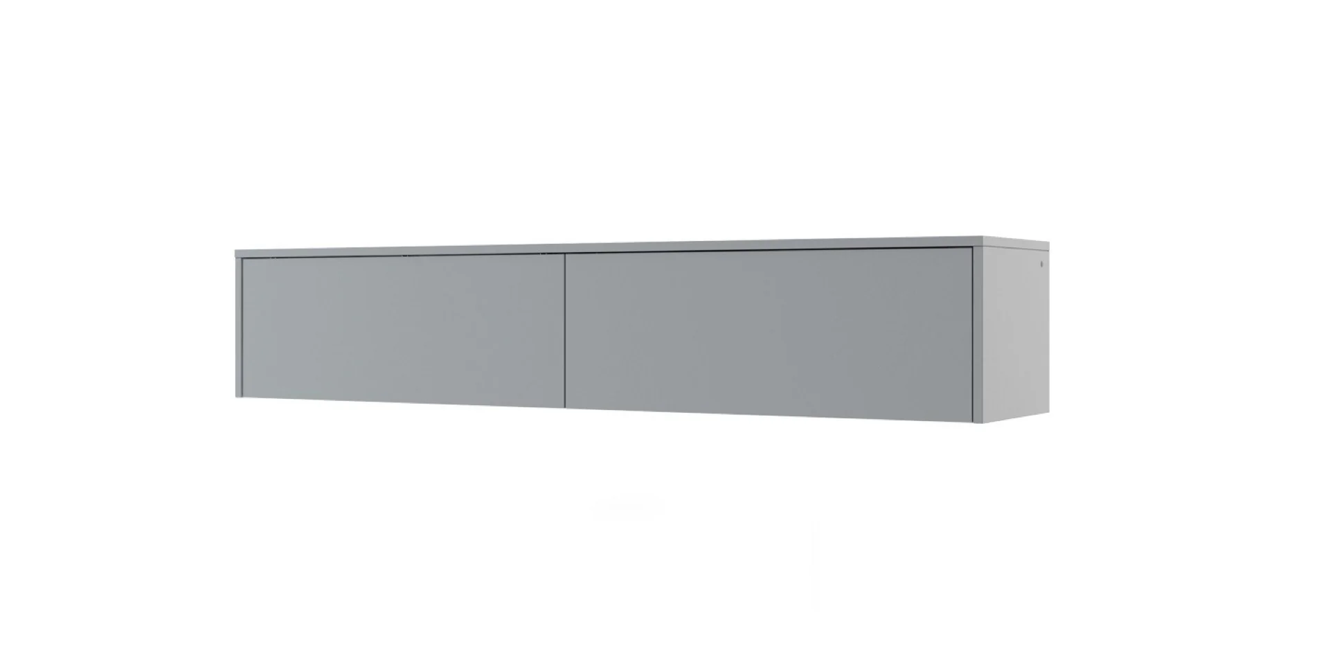 BC-14 Horizontal Wall Bed Concept 160cm With Storage Cabinet - Image 7