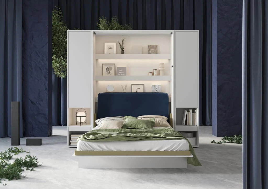 BC-17 Optional Headboard For BC-12 Vertical Wall Bed Concept 160cm - Image 10