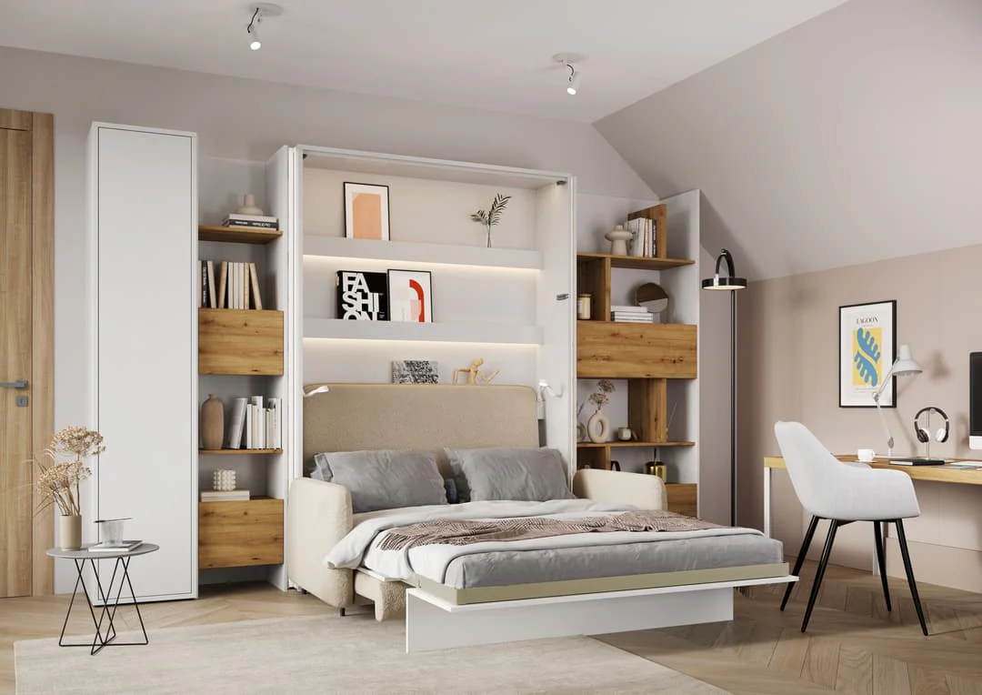 Bed Concept BC-20 Hinged Door Wardrobe 101cm - Image 4