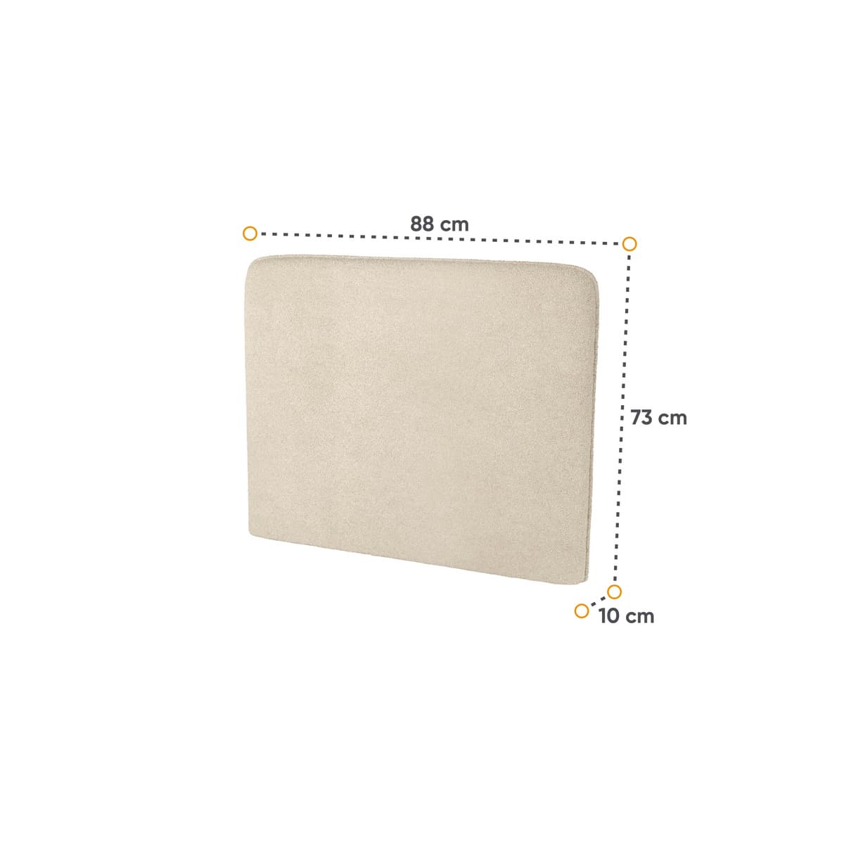 BC-31 Optional Headboard For BC-03 Vertical Wall Bed Concept 90cm - Image 2