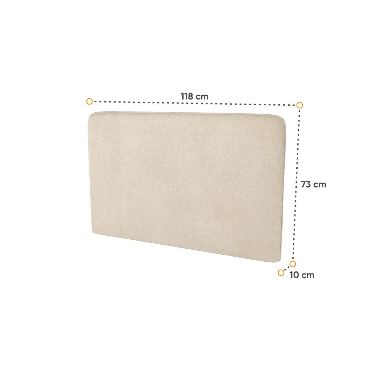 BC-32 Optional Headboard For BC-02 Vertical Wall Bed Concept 120cm - Image 2
