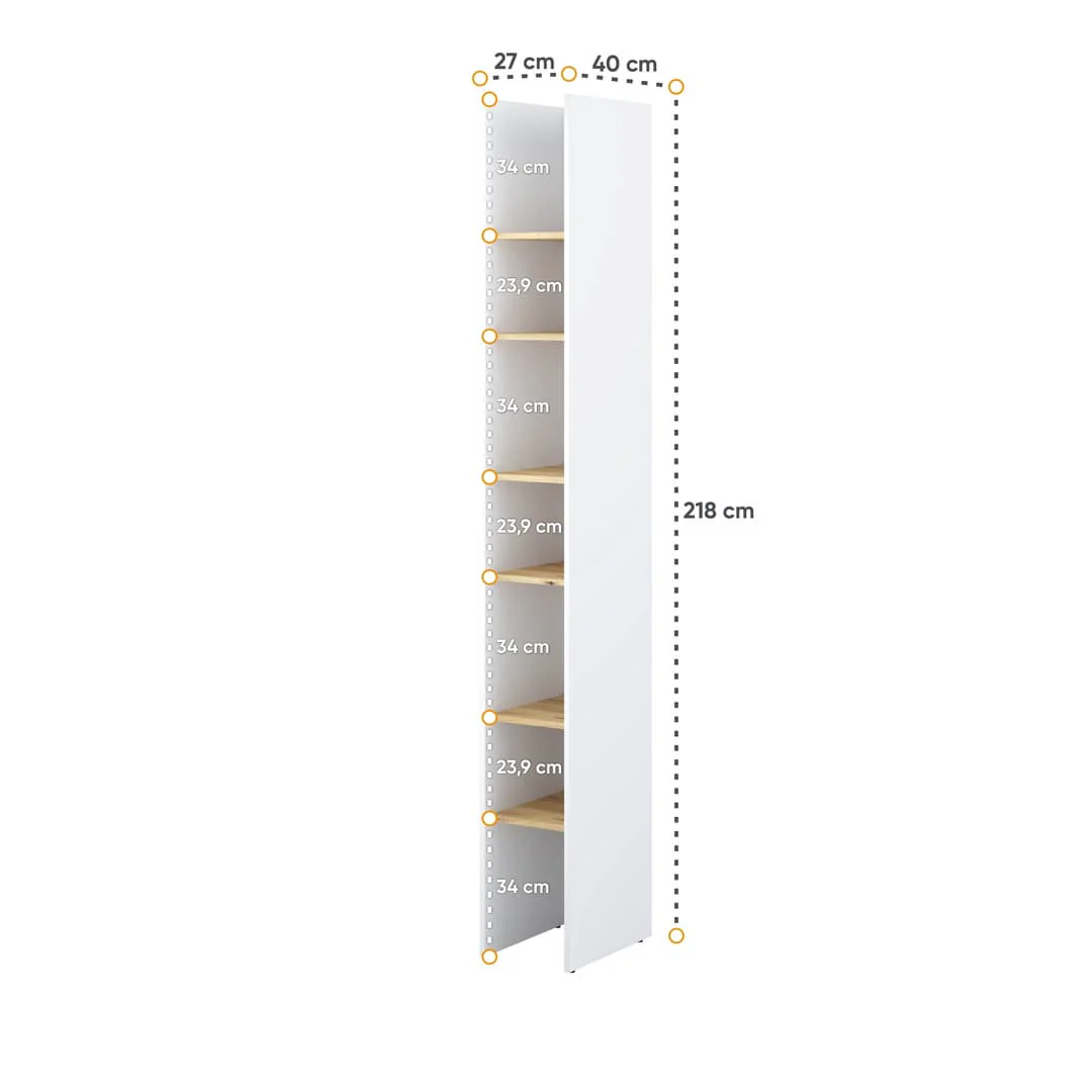 Bed Concept BC-24 Bookcase 27cm - Image 3