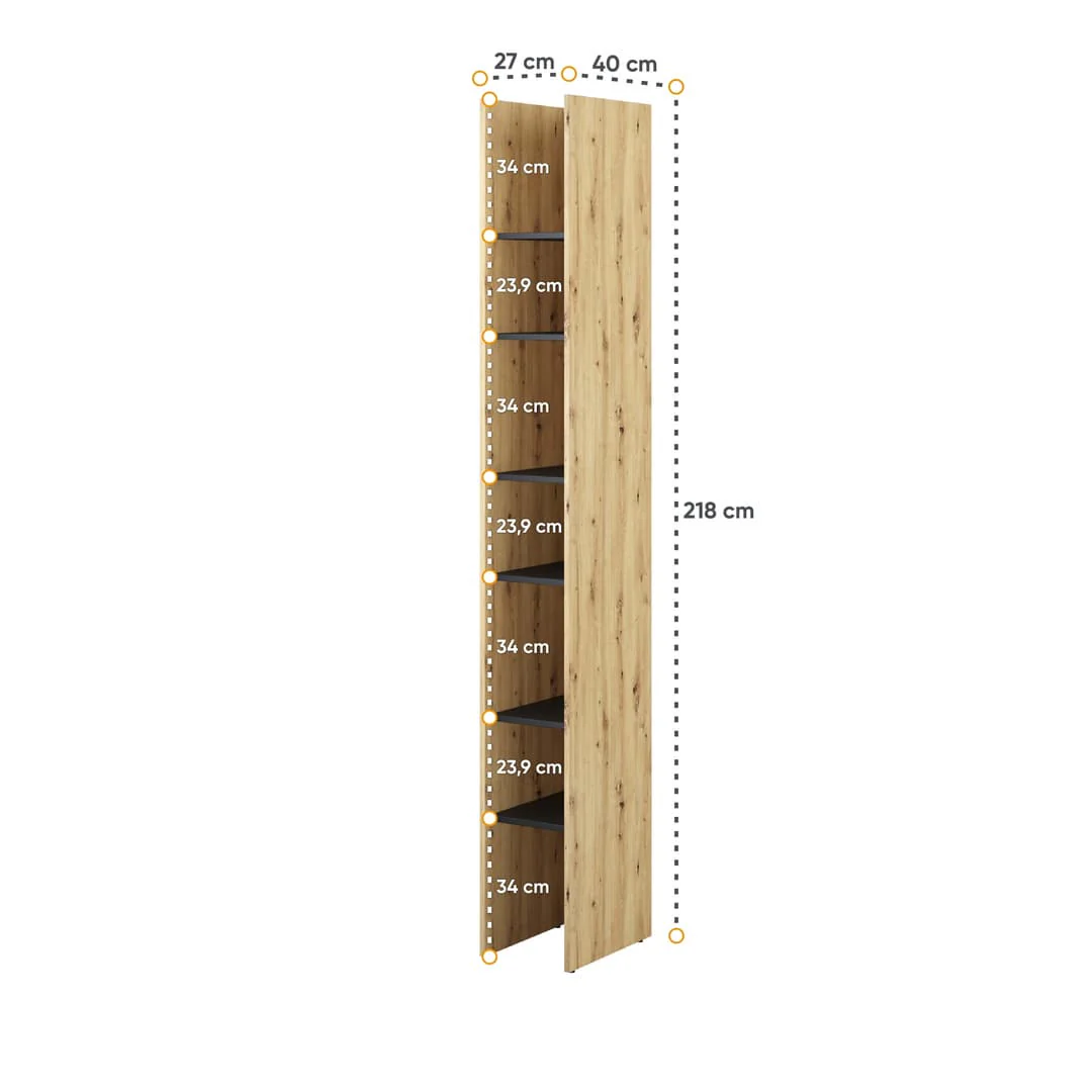 Bed Concept BC-24 Bookcase 27cm - Image 6