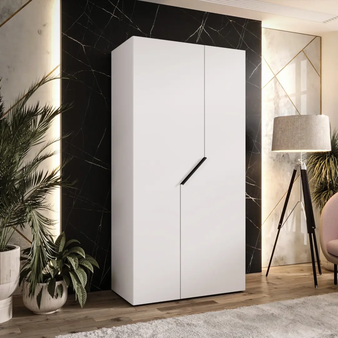 Blomvik I Hinged Door Wardrobe 100cm - Image 6