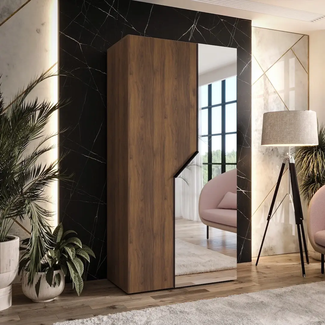 Blomvik II Hinged Door Wardrobe 100cm - Image 10