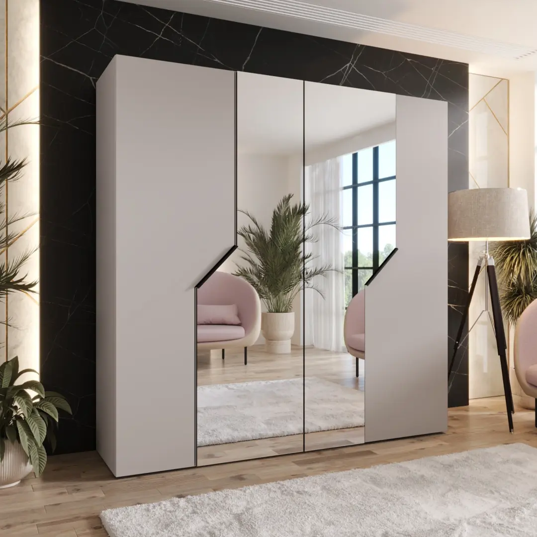 Blomvik II Hinged Door Wardrobe 200cm - Image 3