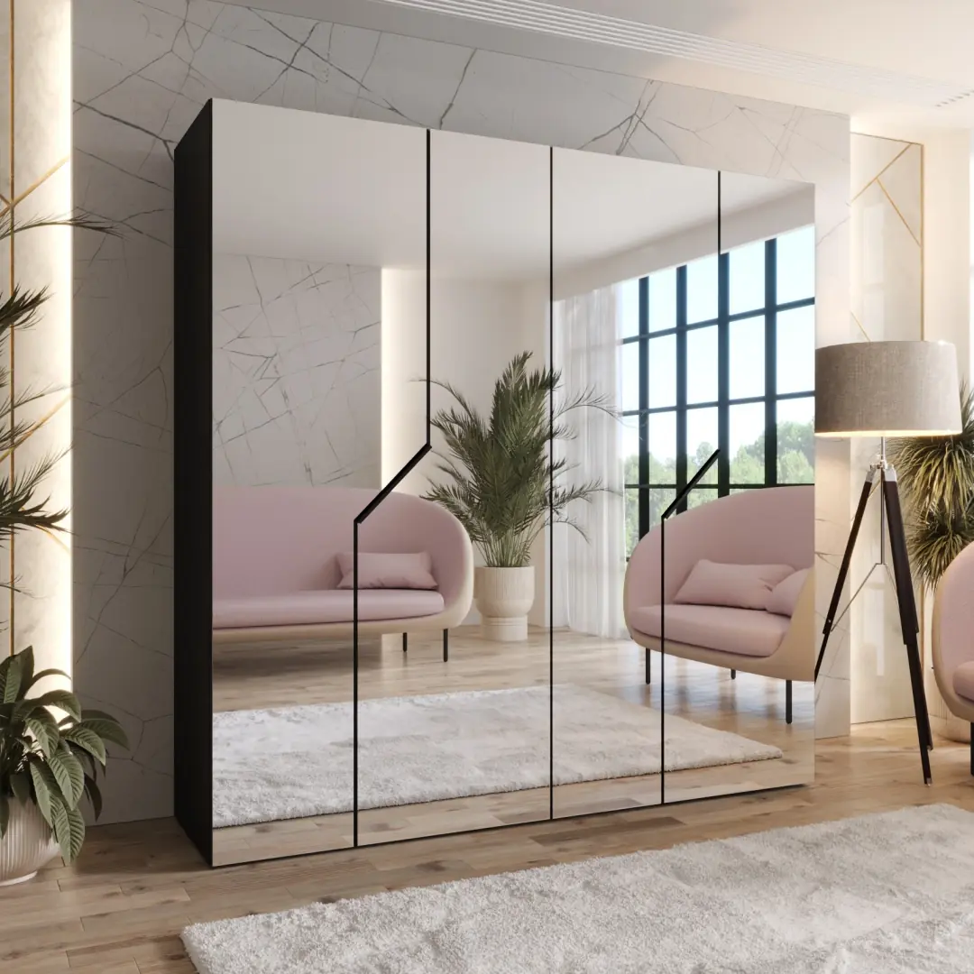 Blomvik III Hinged Door Wardrobe 200cm - Image 8