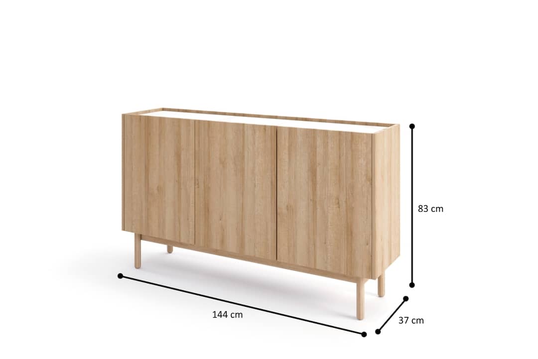 Boho Sideboard Cabinet 144cm - Image 3