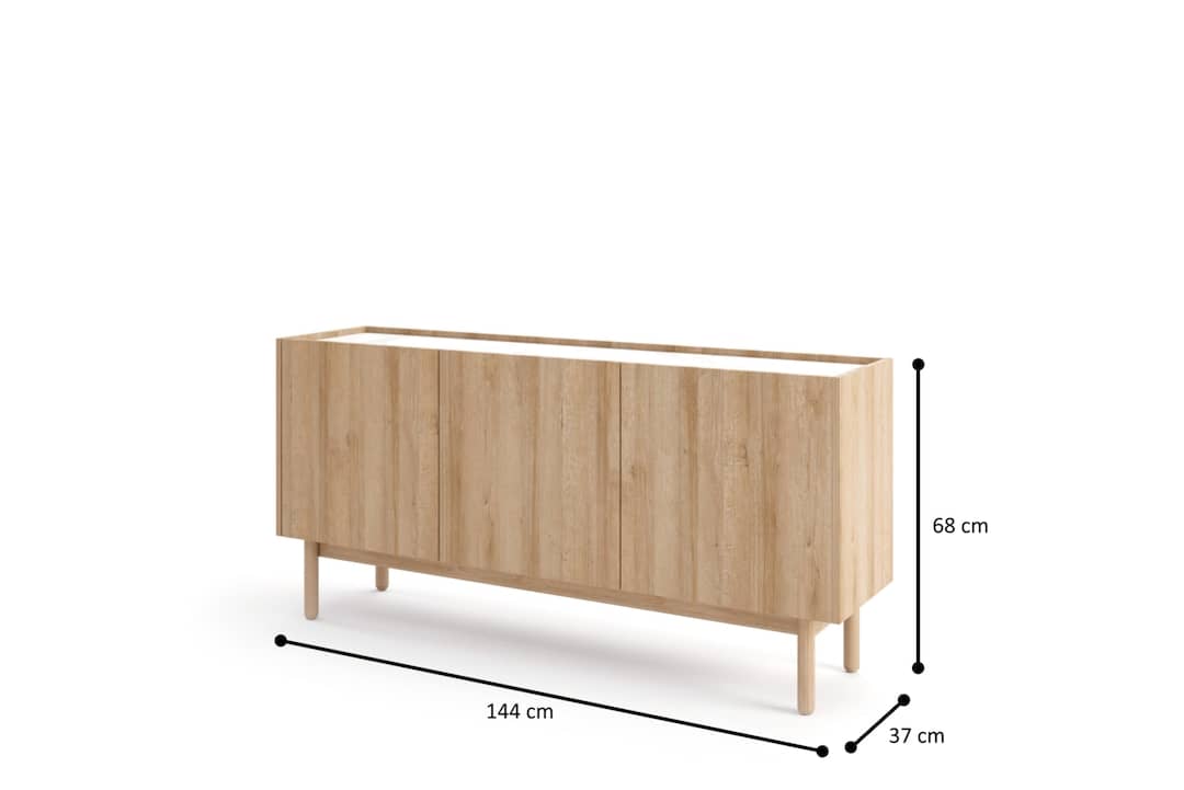 Boho Sideboard Cabinet 144cm - Image 3