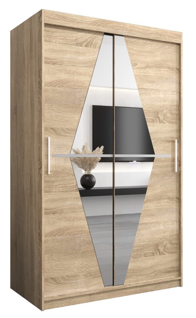 Boliwia Sliding Door Wardrobe 120cm - Image 15