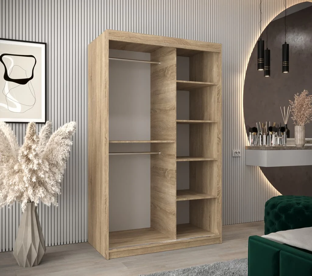 Boliwia Sliding Door Wardrobe 120cm - Image 16