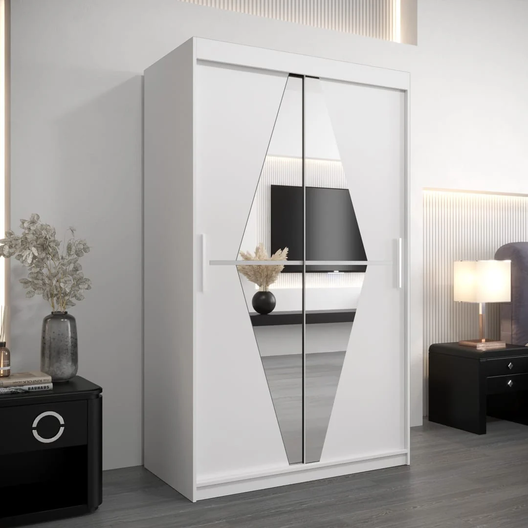 Boliwia Sliding Door Wardrobe 120cm - Image 6