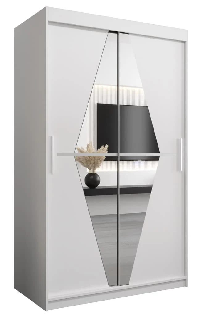 Boliwia Sliding Door Wardrobe 120cm - Image 7