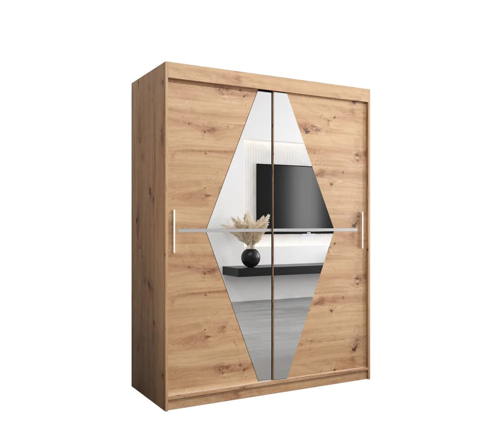 Boliwia Sliding Door Wardrobe 150cm - Image 2