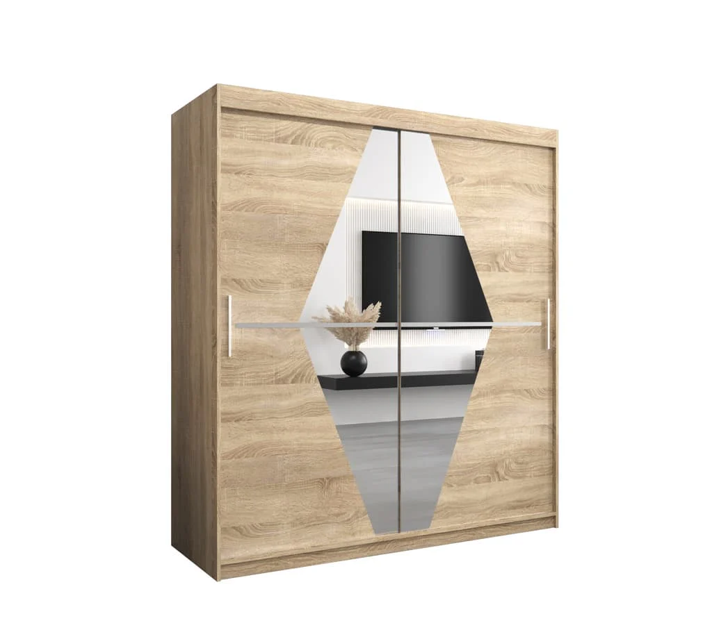 Boliwia Sliding Door Wardrobe 180cm - Image 15