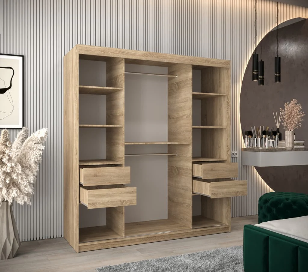 Boliwia Sliding Door Wardrobe 180cm - Image 17