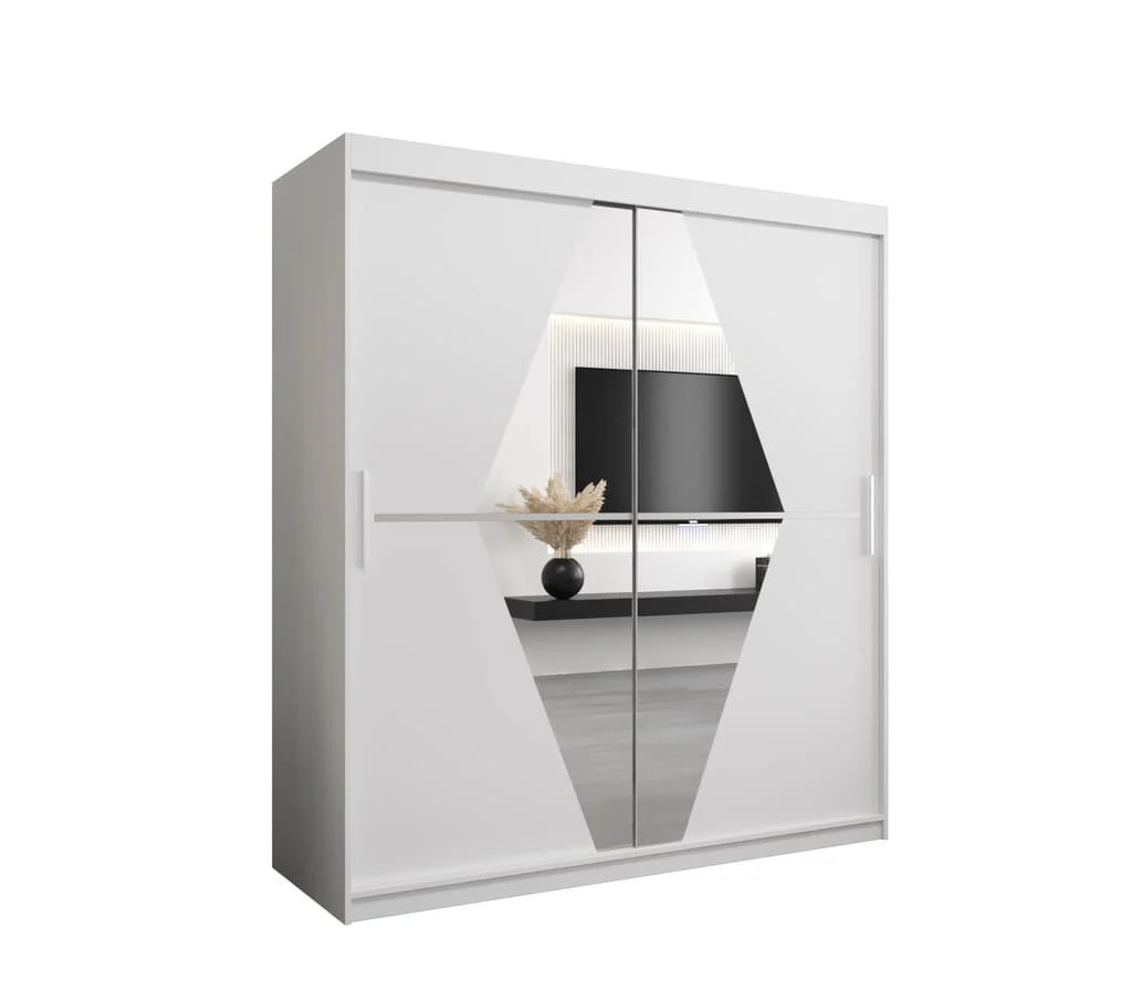 Boliwia Sliding Door Wardrobe 180cm - Image 7