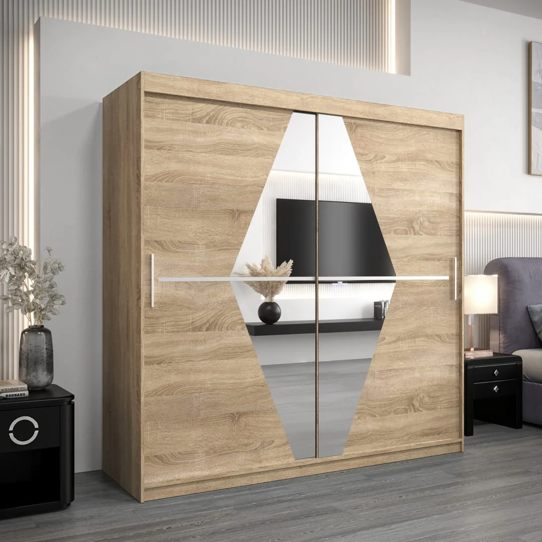 Boliwia Sliding Door Wardrobe 200cm - Image 14