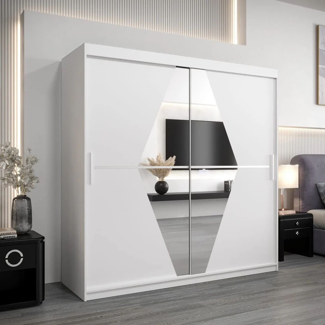 Boliwia Sliding Door Wardrobe 200cm - Image 6