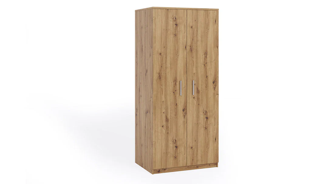 Bono Hinged Door Wardrobe 90cm - Image 4