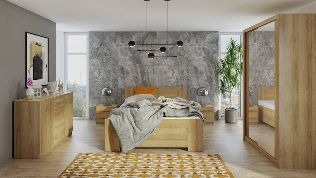 Bono Sliding Door Wardrobe With Mirrors 120cm - Image 9