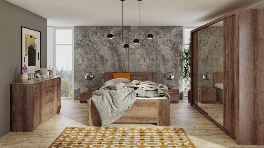Bono Sliding Door Wardrobe With Mirrors 220cm - Image 7