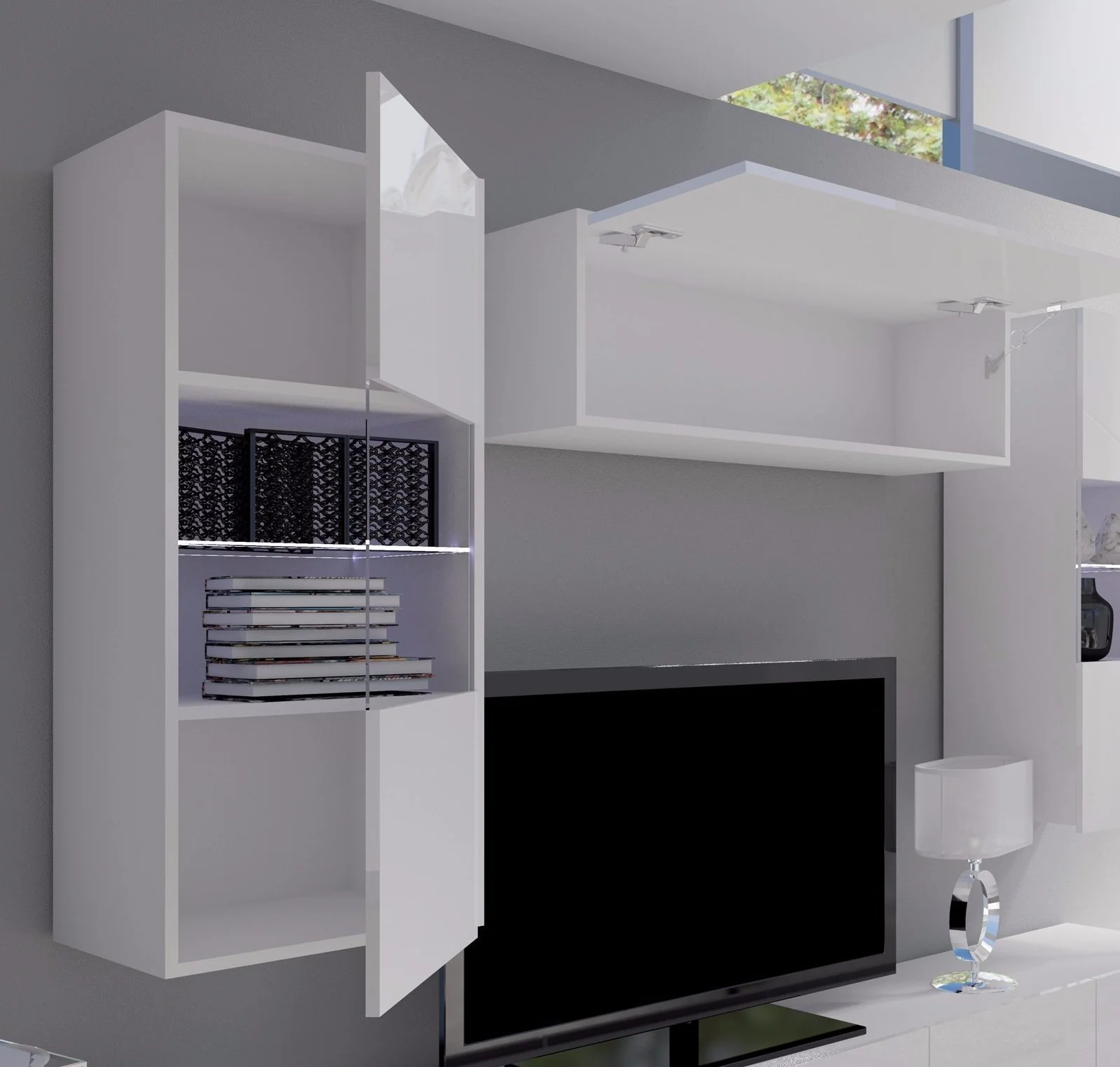 Calabrini 4 Entertainment Unit For TVs Up To 42" - Image 3